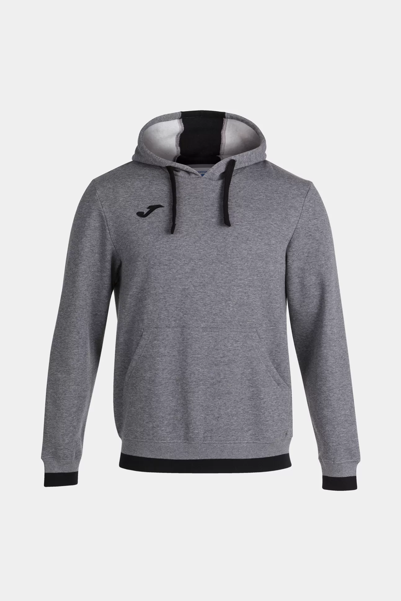 Cheap Sudadera Con Capucha Confort Gris Melange Negro Hombre Sudaderas