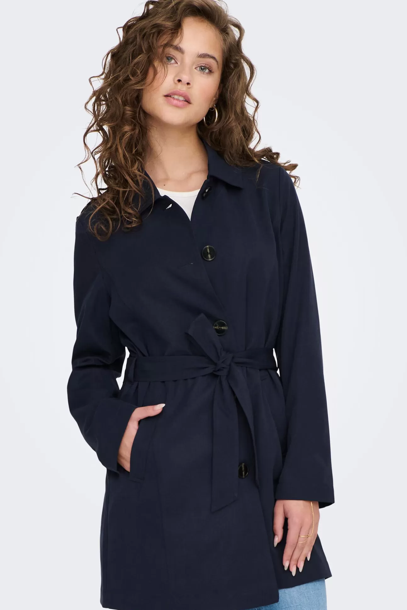 Outlet Trench Cinturon Mujer Abrigos Y Parkas