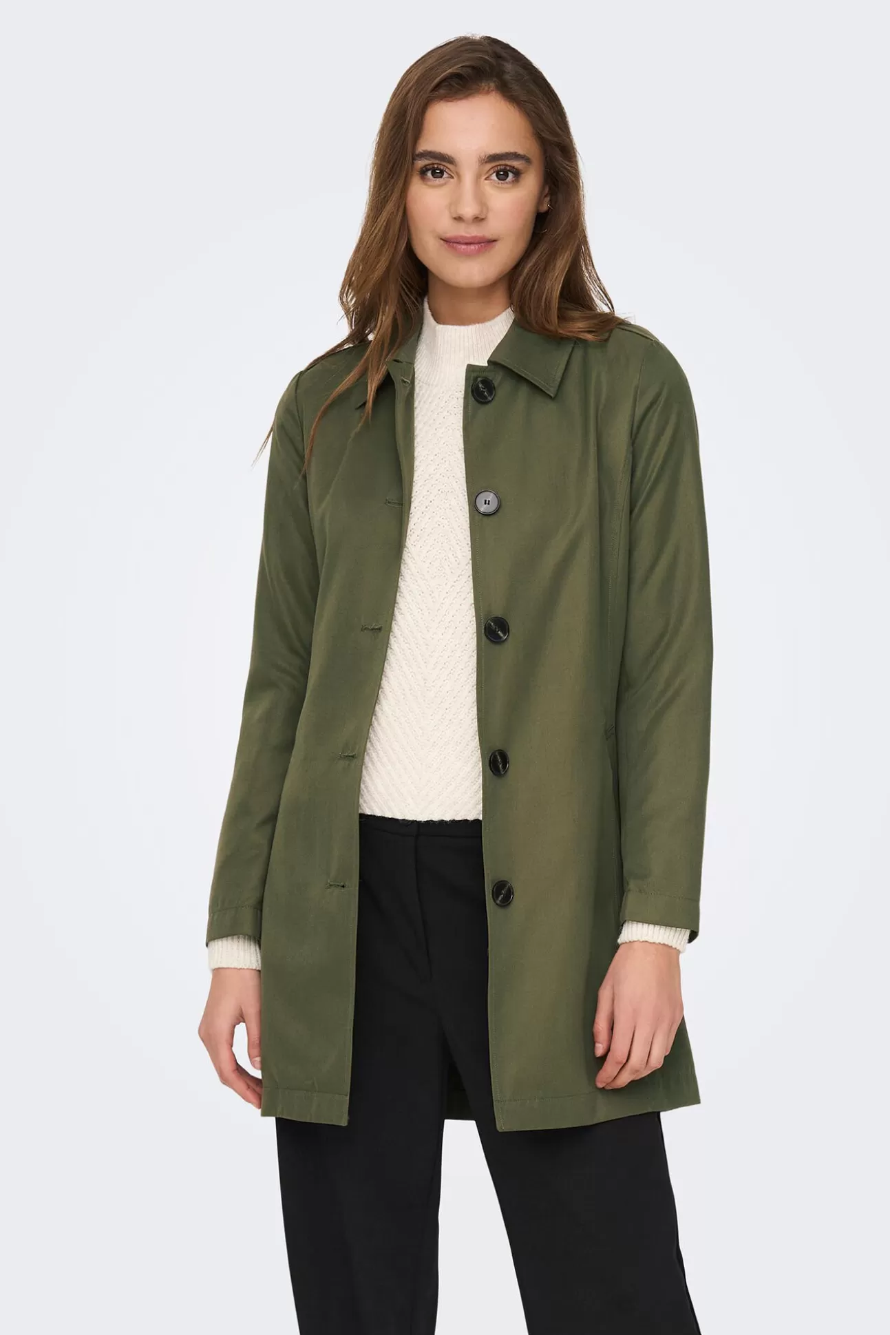 Sale Trench Cinturon Mujer Abrigos Y Parkas