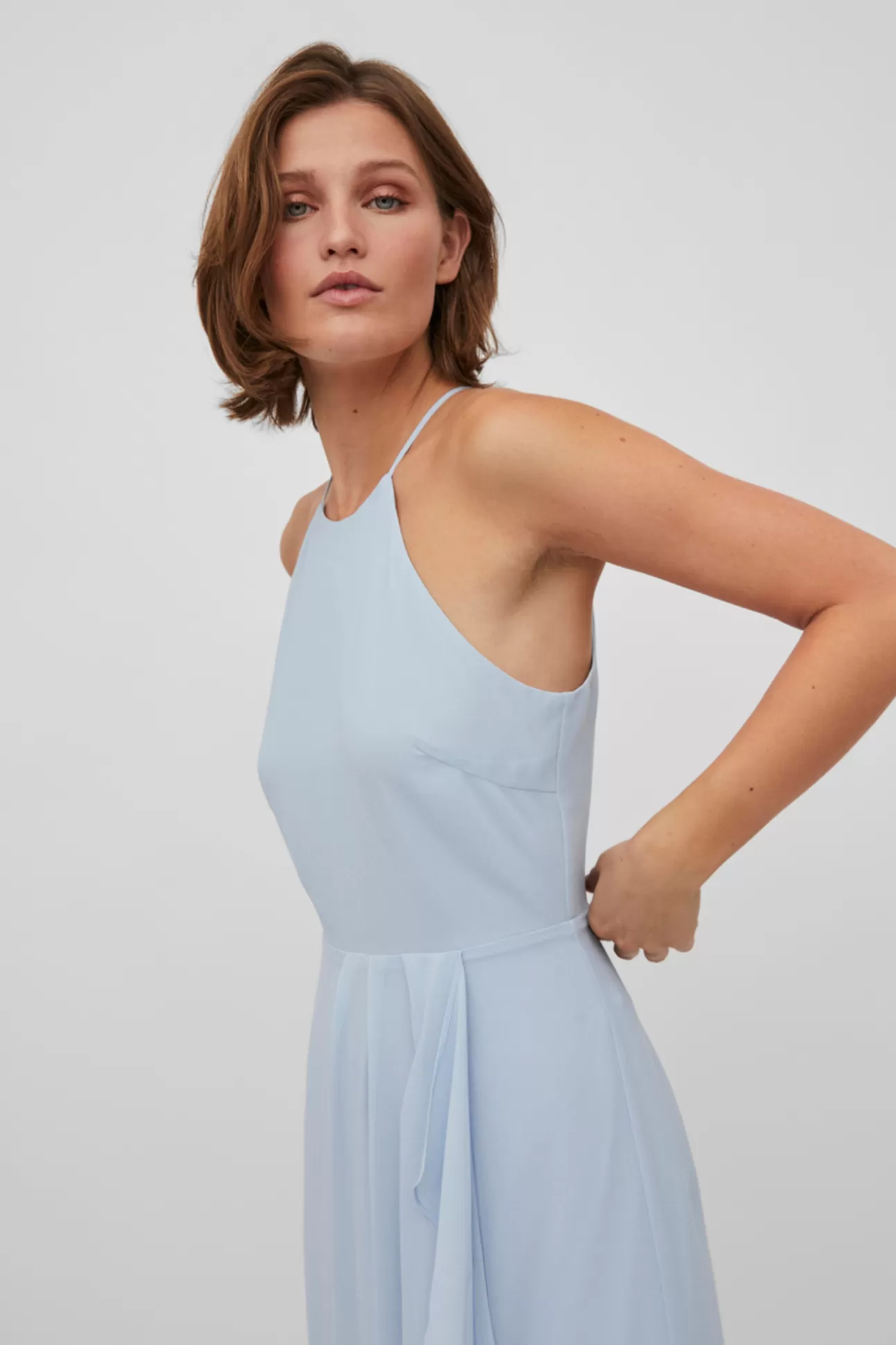 Flash Sale Vestido Cuello Halter Mujer Vestidos Y Monos