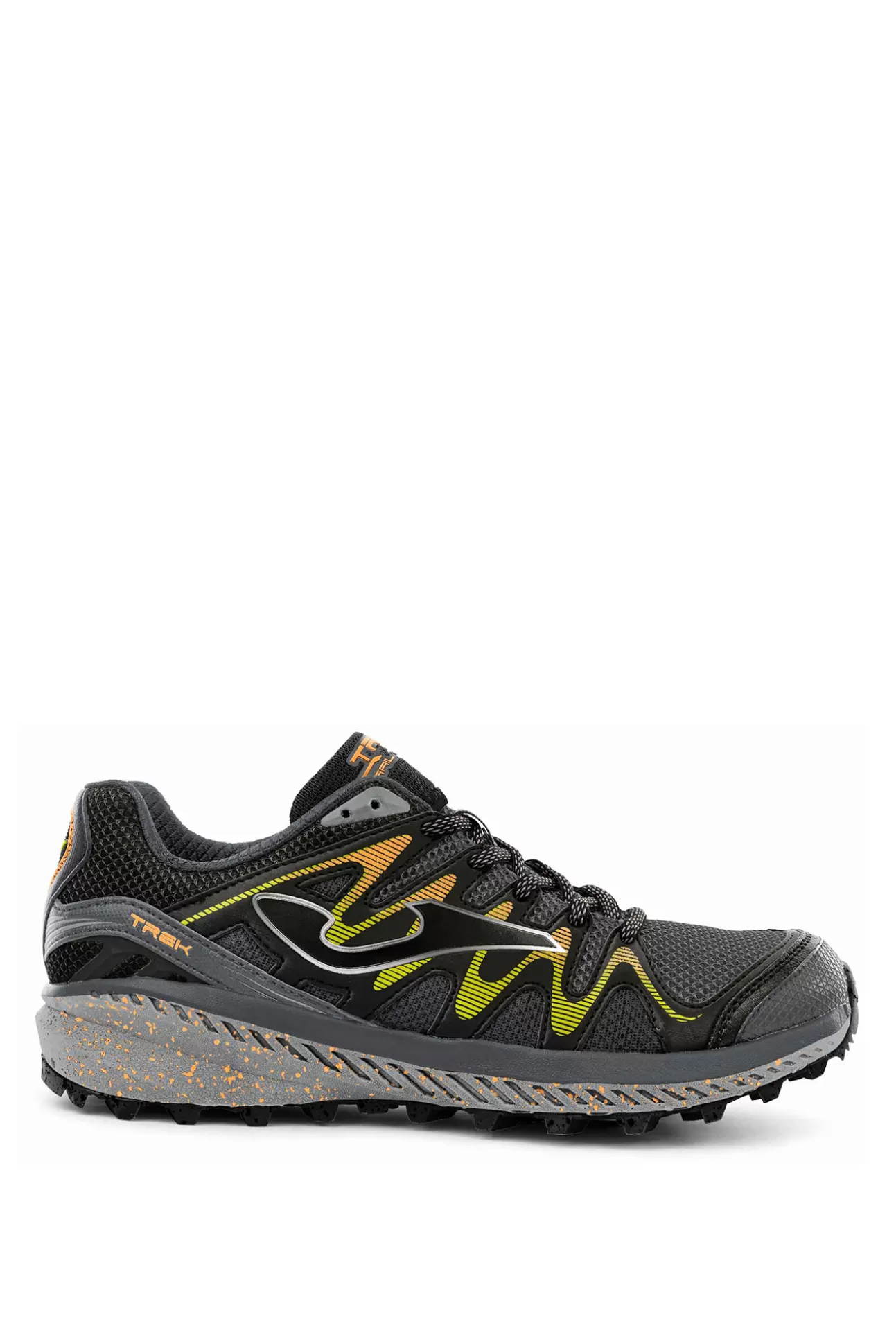 Outlet Zapatillas Trail Trek 2322 Gris Amarillo Hombre Zapatos