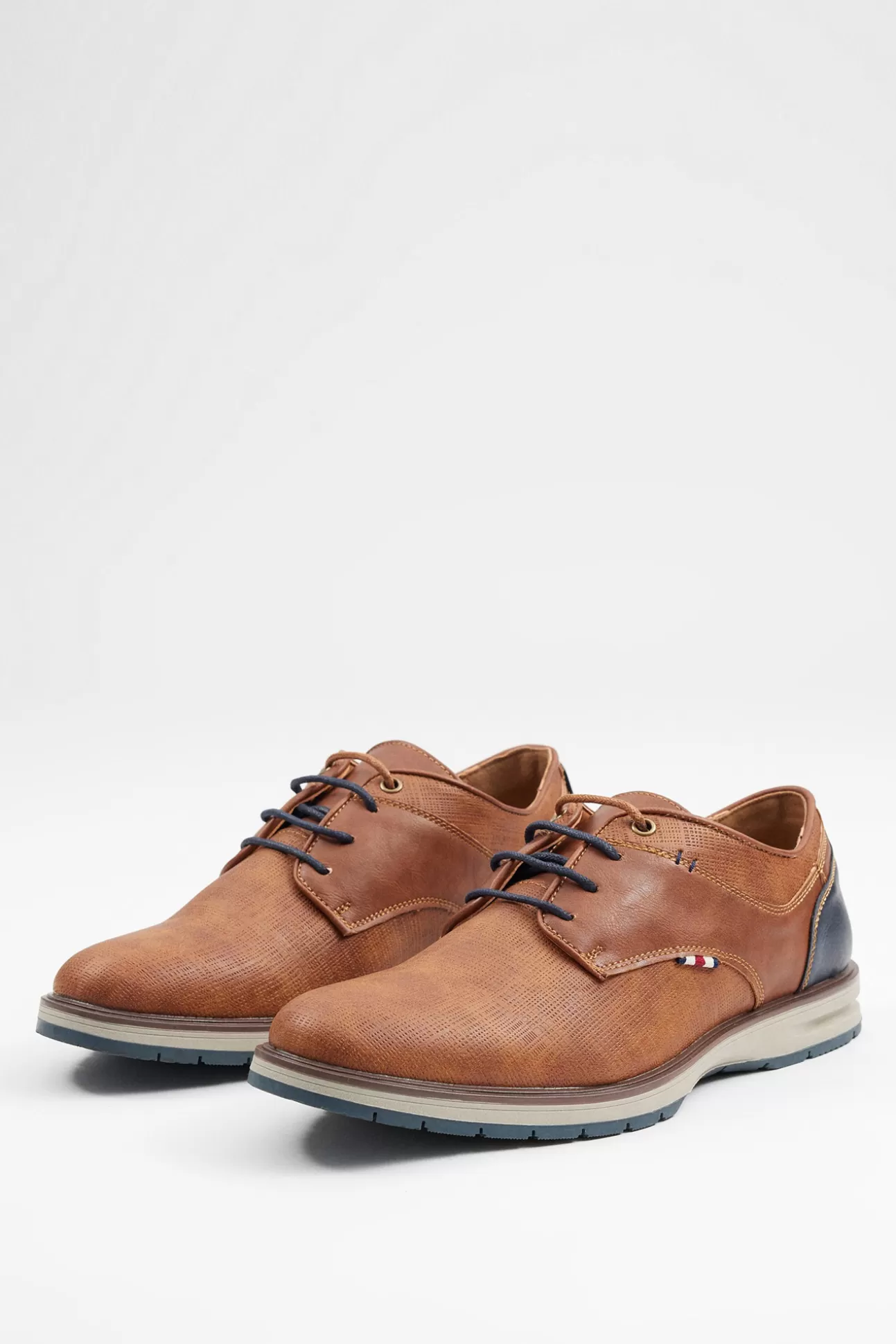 Shop Zapato Clasico Blucher Combina Hombre Blucher